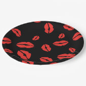 Rode lips Afdrukpapier Bord (Gekanteld)