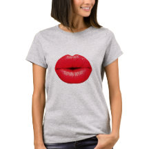 Rode lips lippenstift pop kunst kus