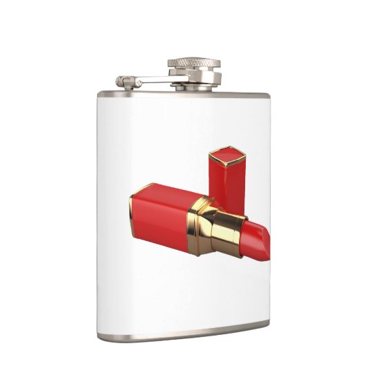 Rode lipstick kolf heupfles (Rechts)