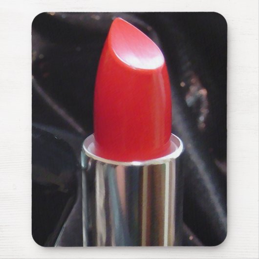 Rode lipstick muismat (Voorkant)