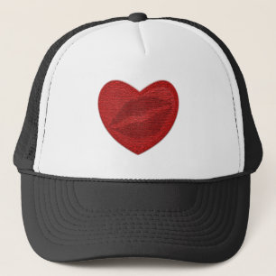 Rode lipstick trucker pet