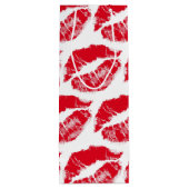 rode lipstickussen wijn cadeautas (Achterkant)