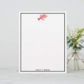 rode lobster #1 Tekening (Staand voorkant)