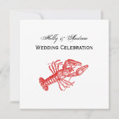  rode lobster #1 Tekening Kaart (Voorkant)