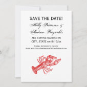  rode lobster #1 Tekening Kaart (Voorkant)