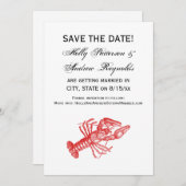  rode lobster #1 Tekening Kaart (Voorkant / Achterkant)