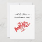  rode lobster #1 Tekening Kaart (Voorkant)