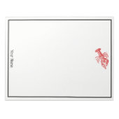  rode lobster #1 Tekening Notitieblok (Voorkant)