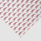  rode lobster #2 Tekening Tissuepapier (Detail)