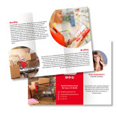 Rode Logo of Foto Zakelijke Brochure