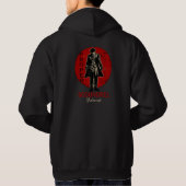 rode logo trui hoodie (Achterkant)