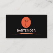 Rode logo visitekaartjes (Voorkant)