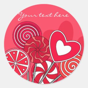Rode Lollipop Sticker