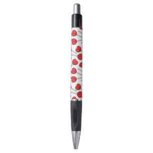Rode Lolly's, Hart Lolly's, Lolly Patroon Pen