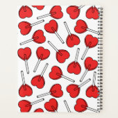 Rode Lolly's, Hart Lolly's, Lolly, Uw Naam Planner (Achterkant)