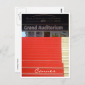 rode loper cannes briefkaart (Voorkant / Achterkant)