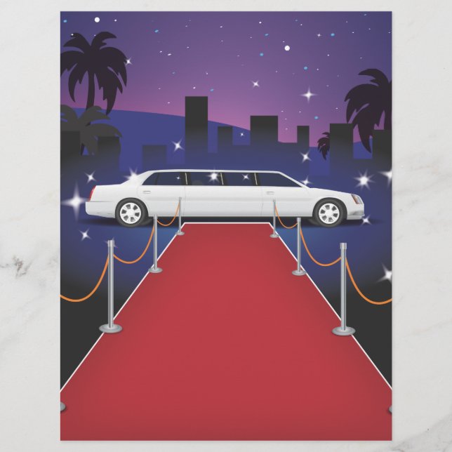 Rode Loper Celebrity Limousine (Voorkant)