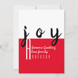 Rode loper door LeahG - Seizoensgroeten Vrolijk Kaart