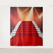 rode loper wandkleed (Voorkant)