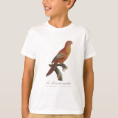 Rode Lori of Eos Bornea, Trichoglossus borneus T-shirt (Voorkant)