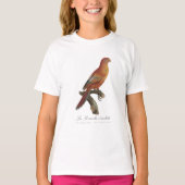 Rode Lori of Eos Bornea, Trichoglossus borneus T-shirt (Voorkant)