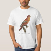 Rode Lori of Eos Borneo, Trichoglossus borneus T-shirt (Voorkant)