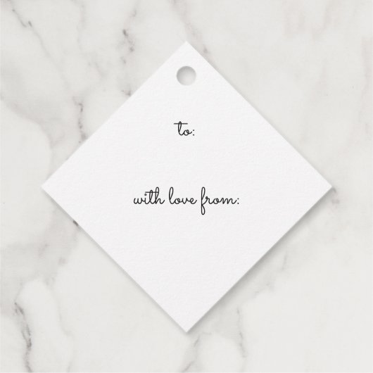 Rode Lovecats cadeau labels (Achterkant)