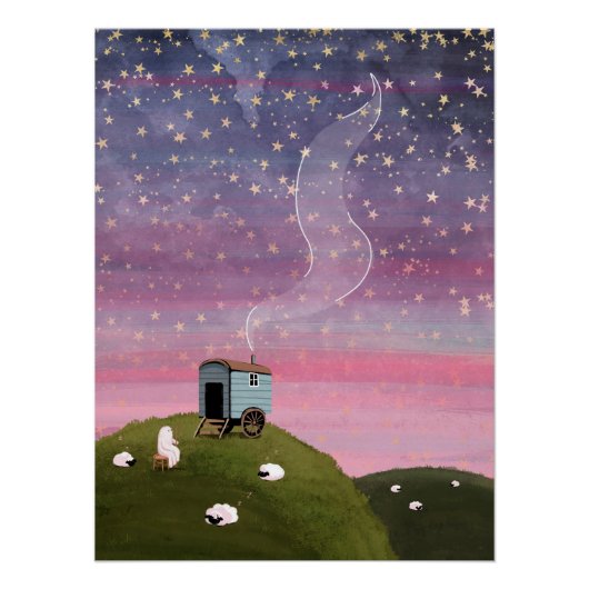 Rode Lucht Perfect Poster (Voorkant)