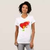 Rode luchtballon t-shirt (Voorkant volledig)