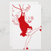 rode luier briefpapier (Voorkant / Achterkant)