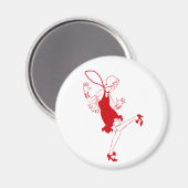 rode luier magneet (Voorkant / Achterkant)