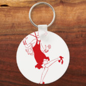 rode luier sleutelhanger (Voorkant)