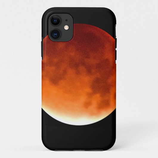 Rode Maan Rijzend Case-Mate iPhone Case (Achterkant)