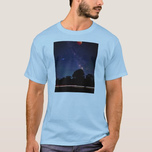 rode maan t-shirt (Voorkant)