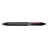 rode maandop Macro Aangepaste pen (Achterkant)