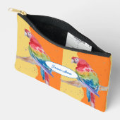 Rode Macaw Papegaai Waterverf Papegaaien Jongensna Etui (Open)