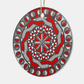 Rode machinerie ornament (Links)