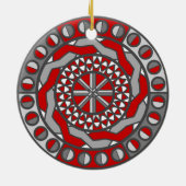 Rode machinerie ornament (Achterkant)