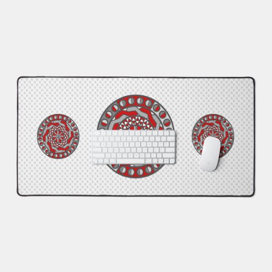 Rode Machines Bureaumat (Keyboard & Muis)