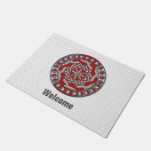 Rode machines Doormat Deurmat (Schuin)