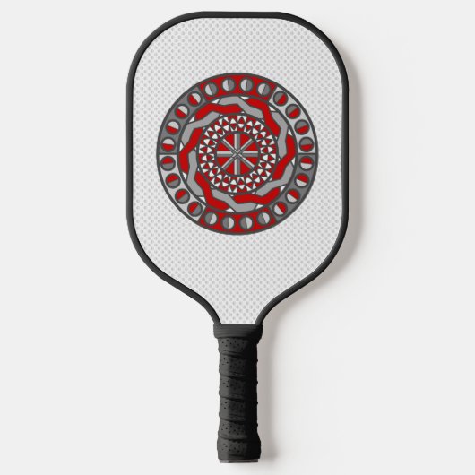 Rode Machines Pickleball Paddle (Voorkant)
