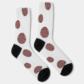 Rode Machines Sokken (Rechts)