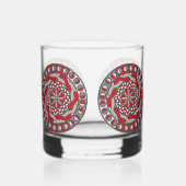 Rode Machines Whisky Glas (Rechts)