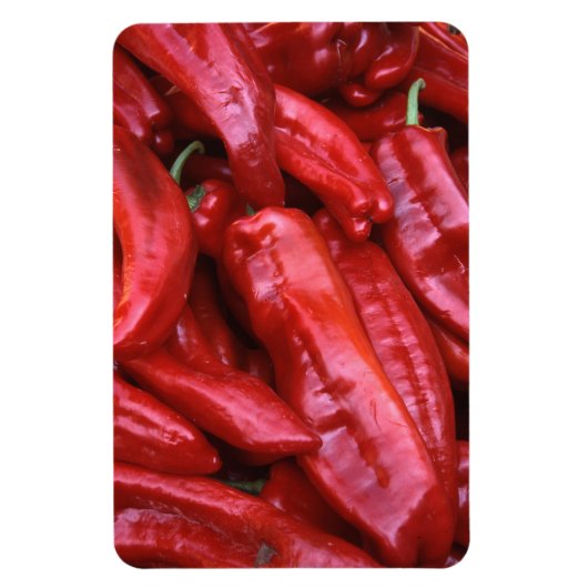 Rode magneet met hete pepers (Verticaal)