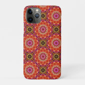Rode MANDALA Case-Mate iPhone Case (Achterkant)