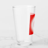 Rode mandala glas (Rechts)
