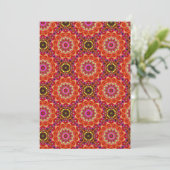 Rode MANDALA Kaart (Staand voorkant)