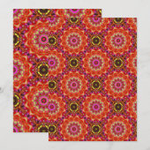 Rode MANDALA Kaart (Voorkant / Achterkant)