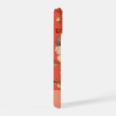 Rode Mango Spring Wild Flower iPhone Case iPhone 15 Case (Rechterkant)
