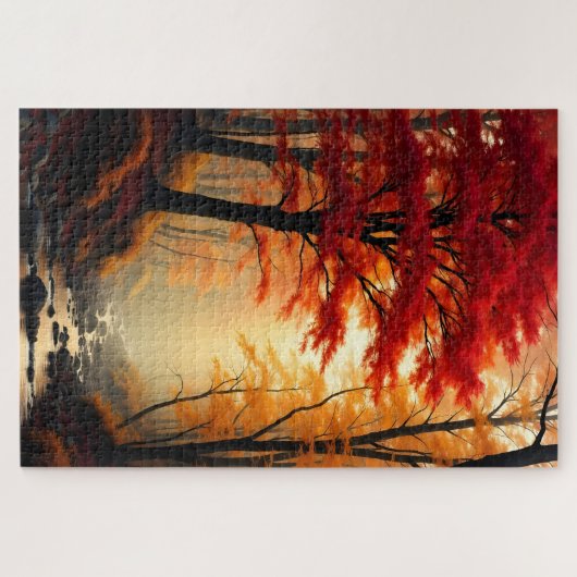 Rode mantel legpuzzel (Horizontaal)